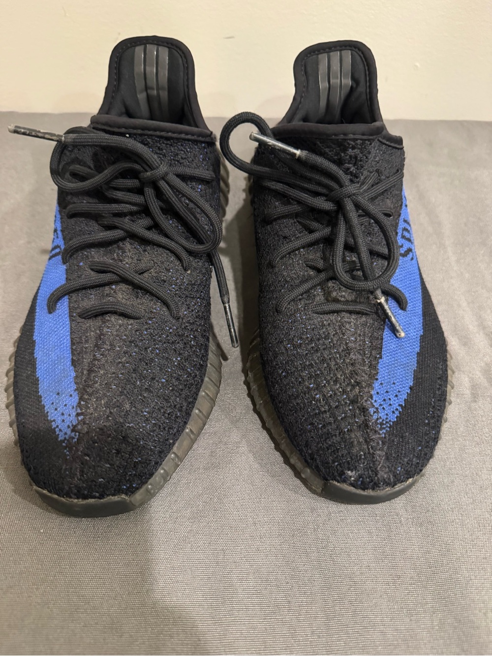 adidas Yeezy Boost 350 V2 Dazzling Blue Core Black Men's Low Top Sneakers GY7164